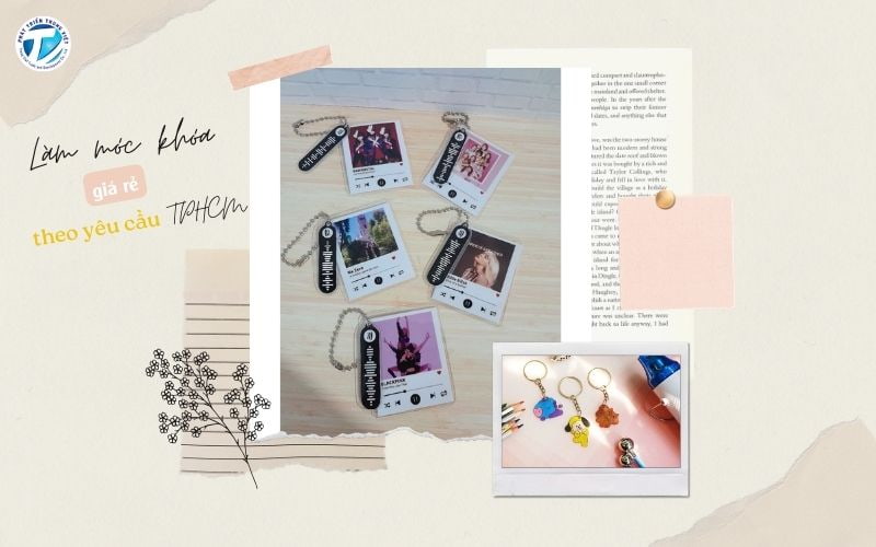 Địa chỉ làm móc khóa theo yêu cầu TPHCM - Giá rẻ